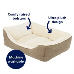 Frisco Rectangular Bolster Cat & Dog Bed 10 Frisco Rectangular Bolster Cat & Dog Bed -Frisco 113275 PT4. AC SS1800 V1667227172