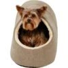 Frisco Cave Covered Cat & Dog Bed
