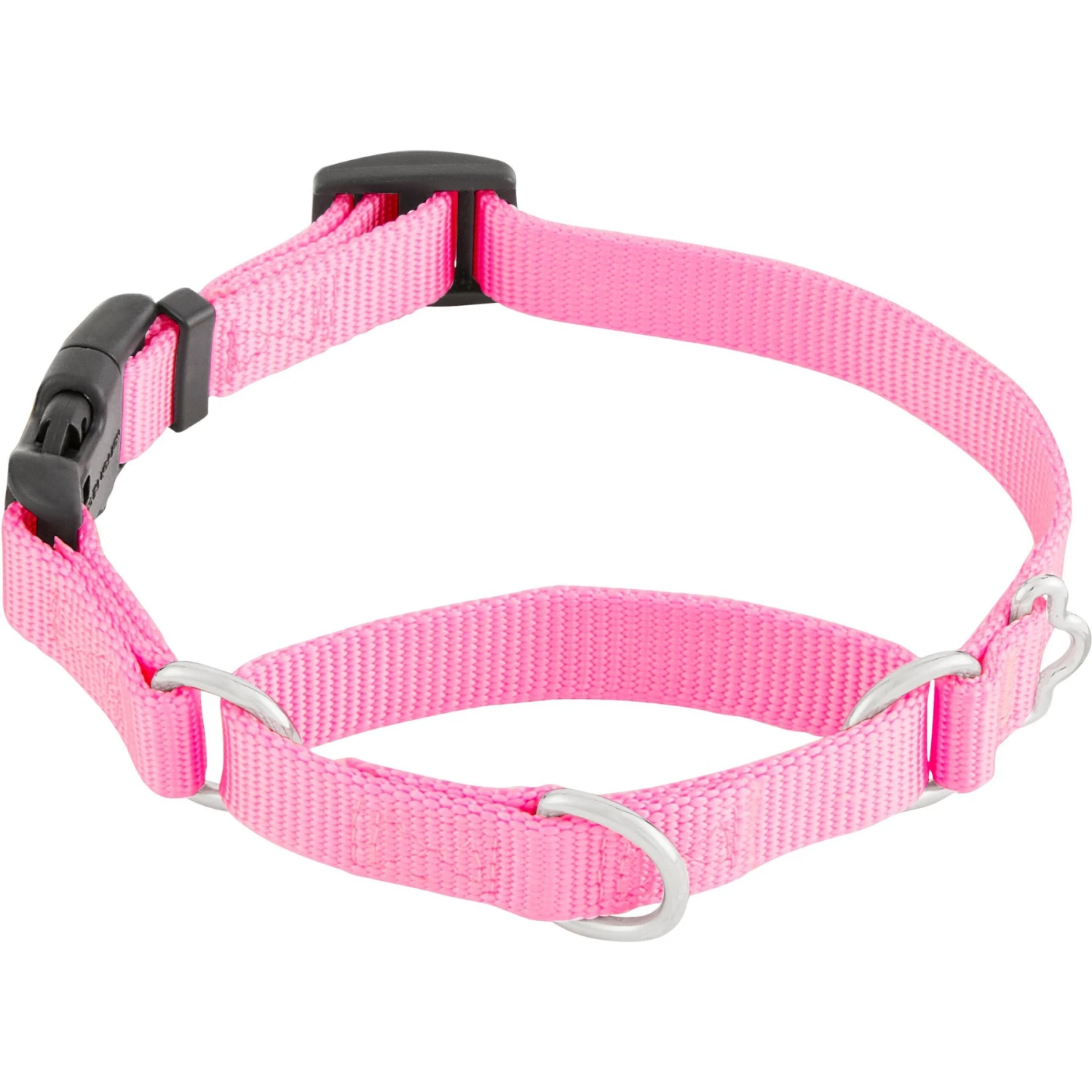 Frisco Solid Nylon Martingale Dog Collar With Buckle 1 Frisco Solid Nylon Martingale Dog Collar With Buckle
