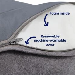 Frisco Plush Orthopedic Pillowtop Dog Bed W/Removable Cover 7 Frisco Plush Orthopedic Pillowtop Dog Bed W/Removable Cover -Frisco 144858 PT3. AC SS1800 V1700243663