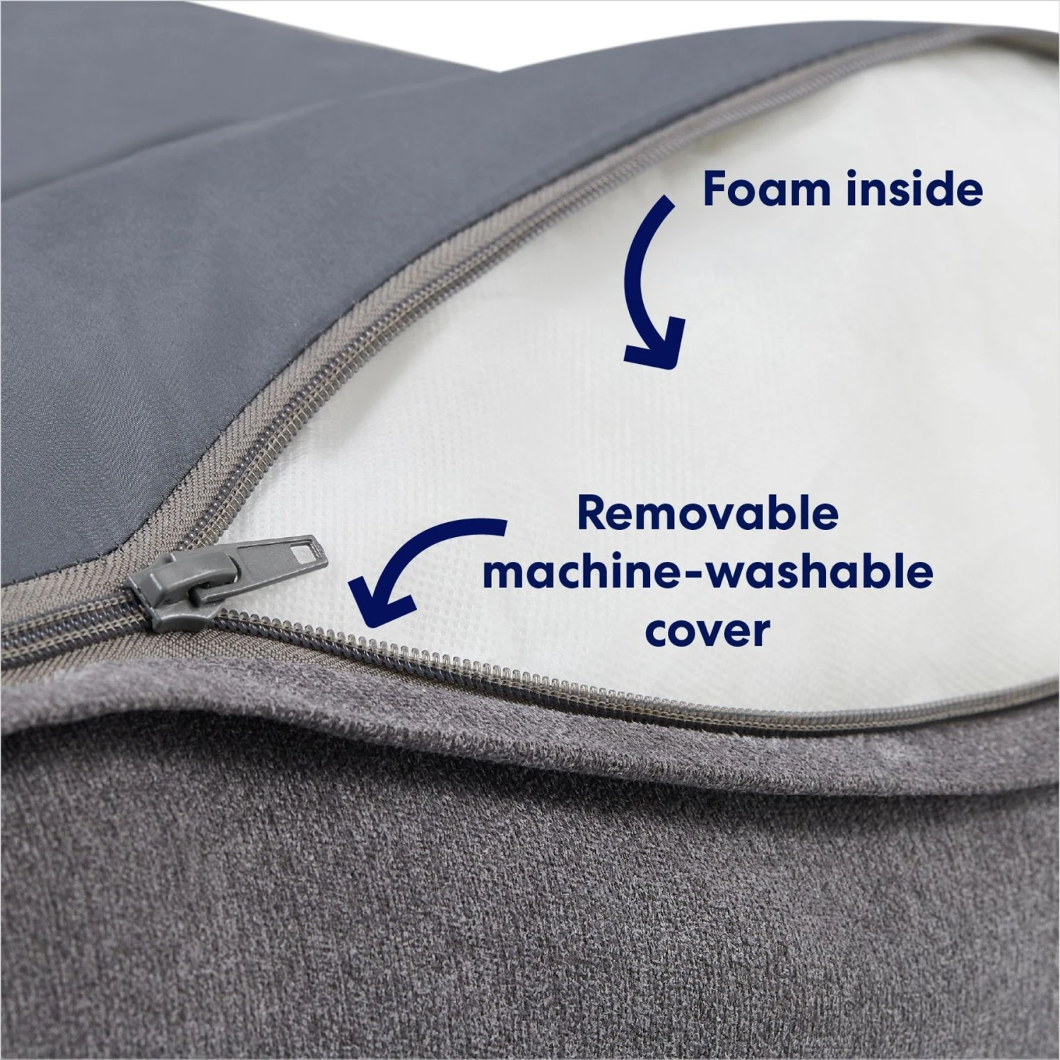 Frisco Plush Orthopedic Pillowtop Dog Bed W/Removable Cover 3 Frisco Plush Orthopedic Pillowtop Dog Bed W/Removable Cover - Image 3