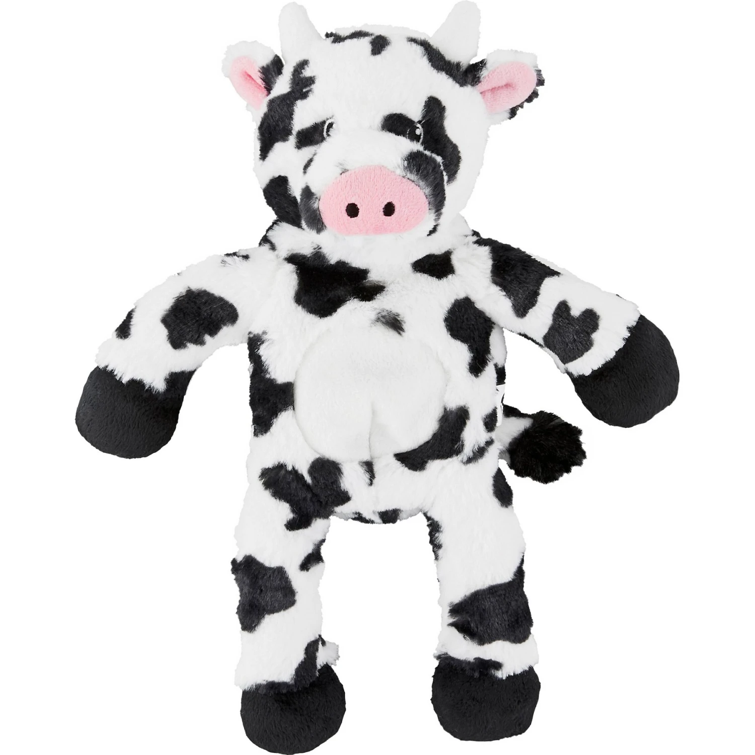 Frisco Cow Plush With Inside Rope Squeaky Dog Toy 1 Frisco Cow Plush With Inside Rope Squeaky Dog Toy