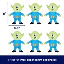 Frisco Flying Saucer & Aliens Hide & Seek Puzzle Plush Squeaky Dog Toy 8 Frisco Flying Saucer & Aliens Hide & Seek Puzzle Plush Squeaky Dog Toy -Frisco 152812 PT2. AC SS1800 V1691776643