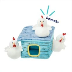 Frisco Chicken Coop Hide & Seek Puzzle Plush Squeaky Dog Toy 9 Frisco Chicken Coop Hide & Seek Puzzle Plush Squeaky Dog Toy -Frisco 174755 PT3. AC SS1800 V1691783971