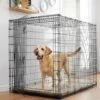 Frisco Heavy Duty Single Door Wire Dog Crate