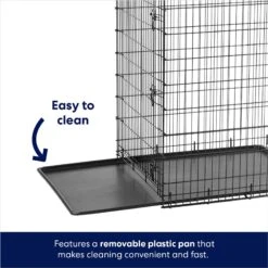 Frisco Heavy Duty Single Door Wire Dog Crate -Frisco 210677 PT5. AC SS1800 V1667228660
