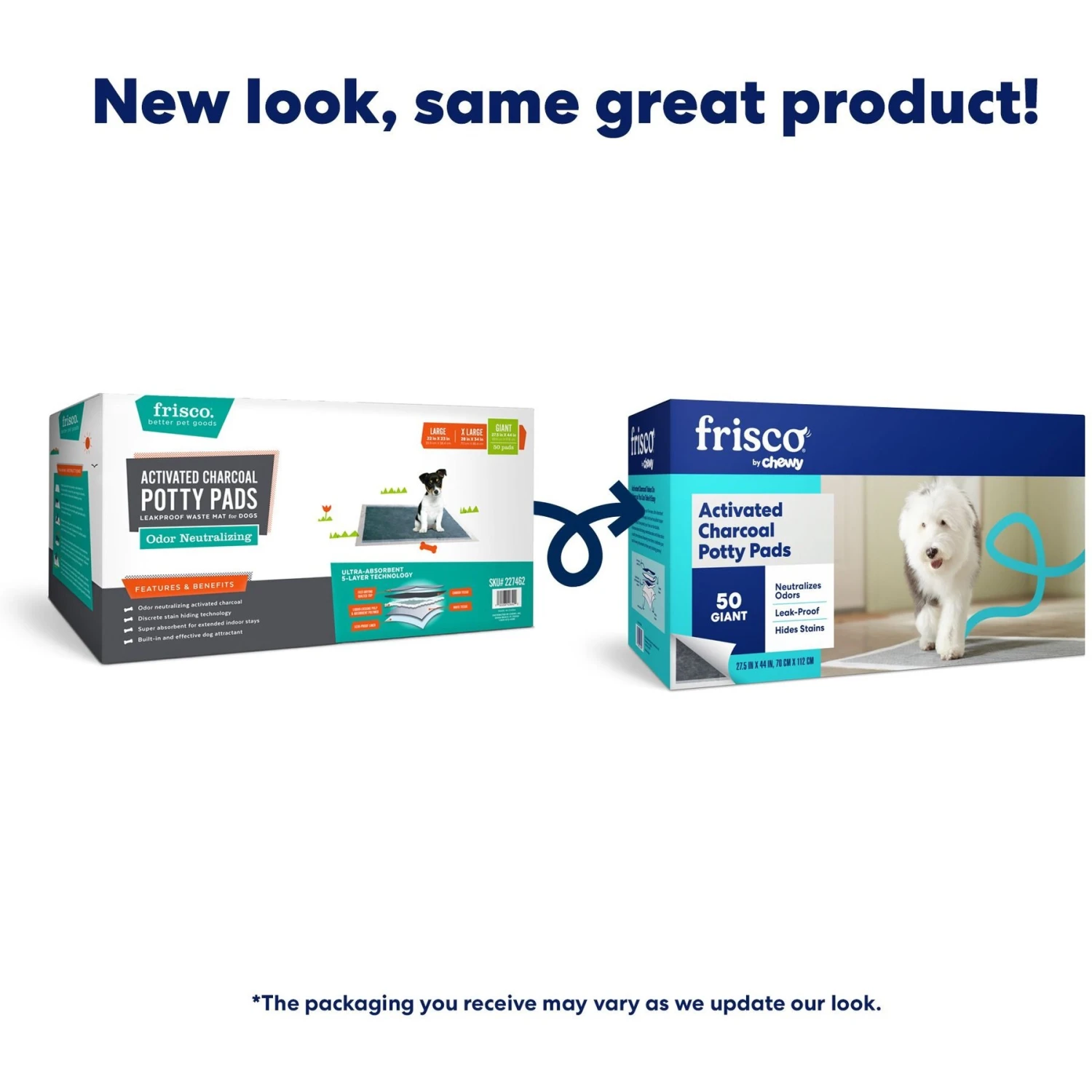 Frisco Giant Charcoal Dog Training & Potty Pads 2 Frisco Giant Charcoal Dog Training & Potty Pads - Image 2