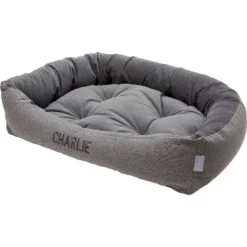 Frisco Rectangular Personalized Bolster Dog Bed W/Removable Cover 10 Frisco Rectangular Personalized Bolster Dog Bed W/Removable Cover -Frisco 234946 PT2. AC SS1800 V1600211767