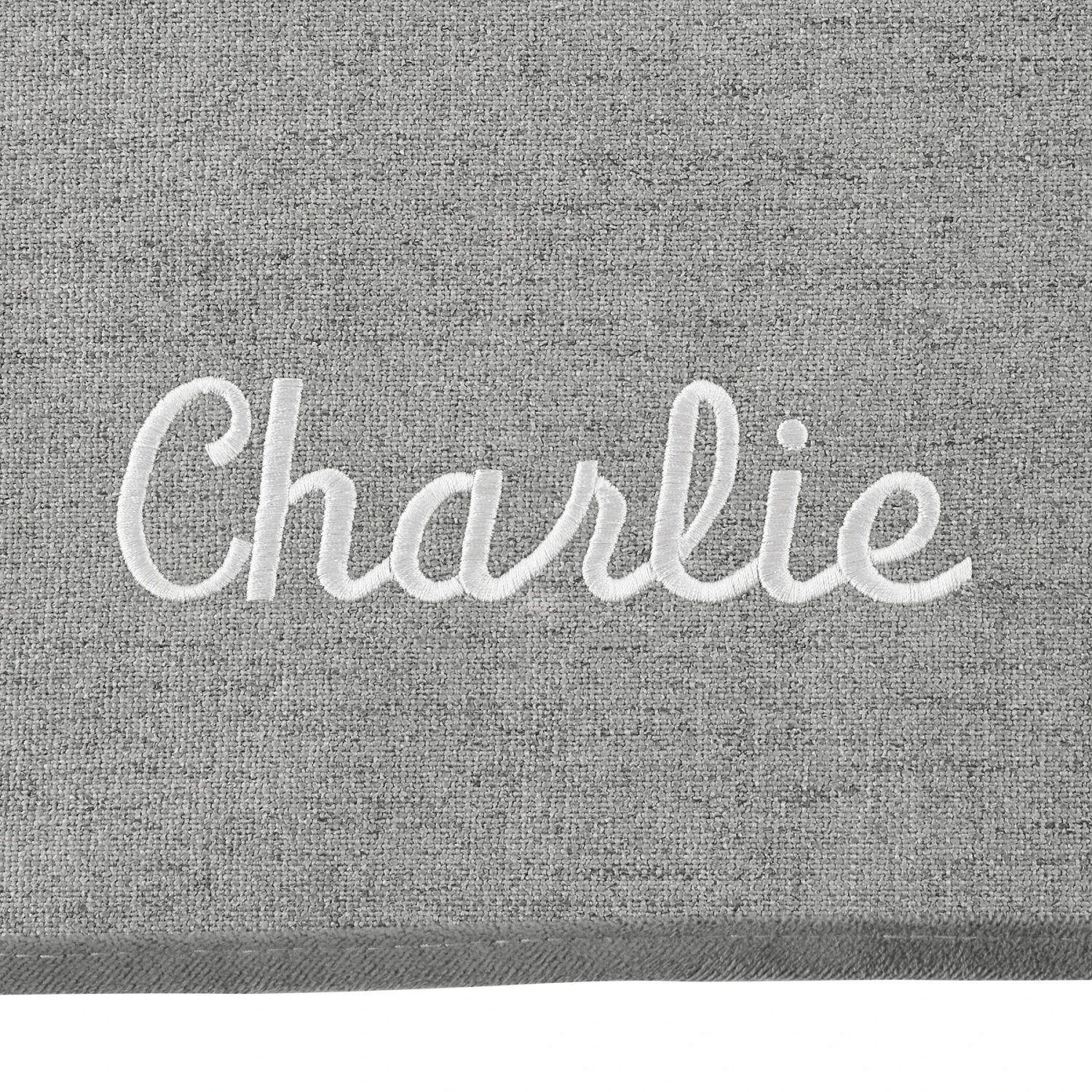 Frisco Faux Linen Personalized Dog & Cat Blanket 6 Frisco Faux Linen Personalized Dog & Cat Blanket - Image 6