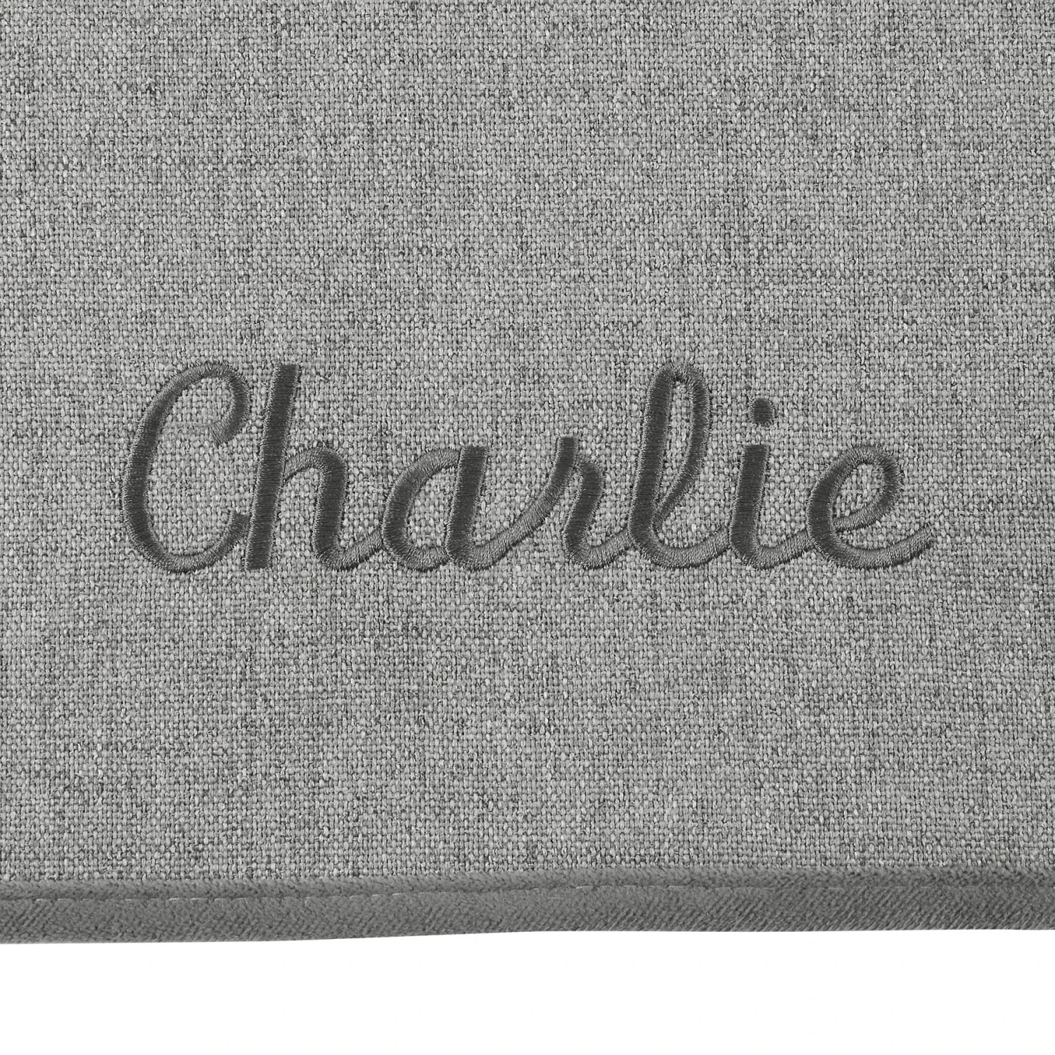 Frisco Faux Linen Personalized Dog & Cat Blanket 7 Frisco Faux Linen Personalized Dog & Cat Blanket - Image 7