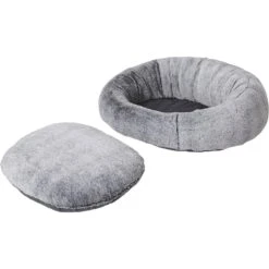 Frisco Plush Camel Back Donut Bolster Cat & Dog Bed 10 Frisco Plush Camel Back Donut Bolster Cat & Dog Bed -Frisco 235028 PT5. AC SS1800 V1600389402