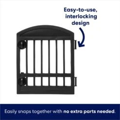 Frisco 4-Panel Dog Exercise Playpen With Door, 24-in -Frisco 244546 PT5. AC SS1800 V1603412508