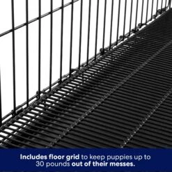 Frisco Heavy Duty All-in-1 Multi-Stage 3 Door Collapsible Wire Dog Crate -Frisco 247915 PT3. AC SS1800 V1609194742