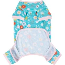 Frisco Teal Floral Dog & Cat Jersey PJs 11 Frisco Teal Floral Dog & Cat Jersey PJs -Frisco 249132 PT4. AC SS1800 V1637657245