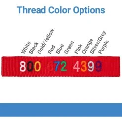 Frisco Solid Nylon Personalized Martingale Dog Collar 10 Frisco Solid Nylon Personalized Martingale Dog Collar -Frisco 249561 PT3. AC SS1800 V1603471285