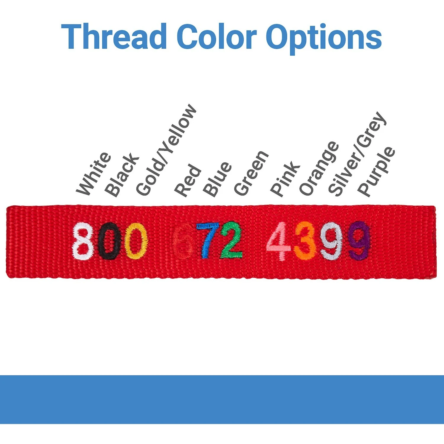 Frisco Solid Nylon Personalized Martingale Dog Collar 4 Frisco Solid Nylon Personalized Martingale Dog Collar - Image 4