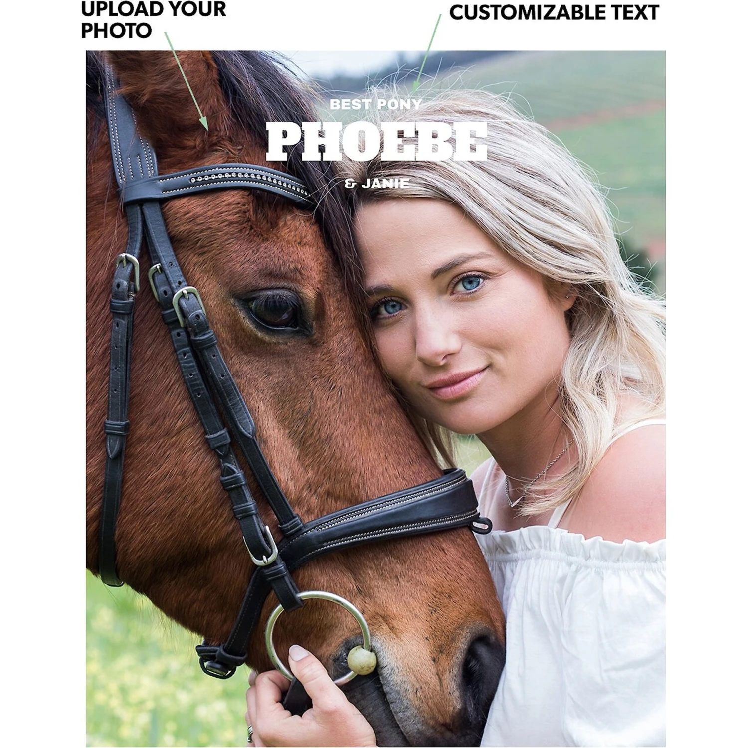 Frisco Portrait Woven Throw Personalized Blanket, 60" X 80" 2 Frisco Portrait Woven Throw Personalized Blanket, 60" X 80" - Image 2