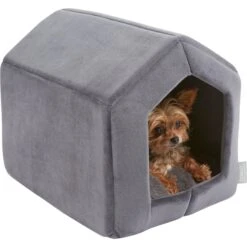 Frisco House Cave Cat & Dog Covered Bed 9 Frisco House Cave Cat & Dog Covered Bed -Frisco 251241 PT3. AC SS1800 V1615523207