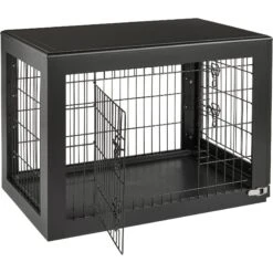 Frisco Double Door Furniture Style Dog Crate, Black 9 Frisco Double Door Furniture Style Dog Crate, Black -Frisco 253026 PT5. AC SS1800 V1617644239