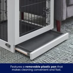 Frisco Double Door Furniture Style Dog Crate, White 8 Frisco Double Door Furniture Style Dog Crate, White -Frisco 253029 PT4. AC SS1800 V1617644245