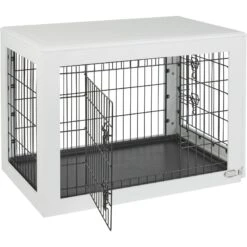 Frisco Double Door Furniture Style Dog Crate, White 9 Frisco Double Door Furniture Style Dog Crate, White -Frisco 253029 PT5. AC SS1800 V1617037661