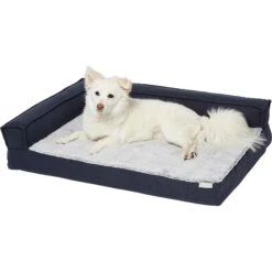 Frisco Faux Felt Orthopedic Corner Sofa Bolster Dog Bed W/Removable Cover 7 Frisco Faux Felt Orthopedic Corner Sofa Bolster Dog Bed W/Removable Cover -Frisco 255190 PT2. AC SS1800 V1616074455