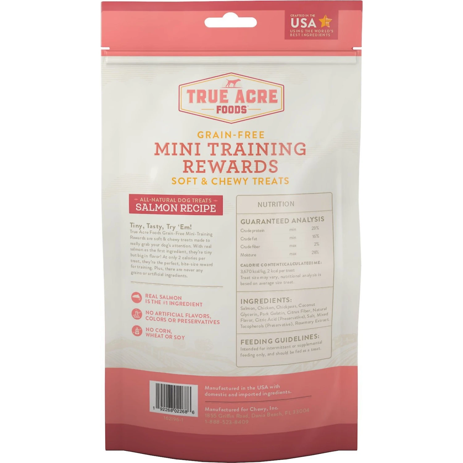 Frisco Fetch Squeaking Colorful Tennis Ball Dog Toy & True Acre Foods Salmon Recipe Mini-Training Rewards Grain-Free Soft & Chewy Dog Treats 5 Frisco Fetch Squeaking Colorful Tennis Ball Dog Toy & True Acre Foods Salmon Recipe Mini-Training Rewards Grain-Free Soft & Chewy Dog Treats - Image 5