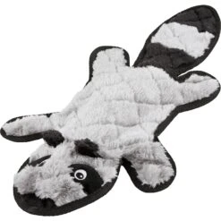 Frisco Alligator Stuffing-Free Flat Plush Squeaky Dog Toy & Frisco Raccoon Stuffing-Free Flat Plush Squeaky Dog Toy -Frisco 255471 PT3. AC SS1800 V1602691593