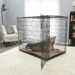 Frisco Heavy Duty Single Door Wire Dog Crate & Frisco Quilted Dog Crate Mat 7 Frisco Heavy Duty Single Door Wire Dog Crate & Frisco Quilted Dog Crate Mat -Frisco 255633 PT2. AC SS1800 V1604147207