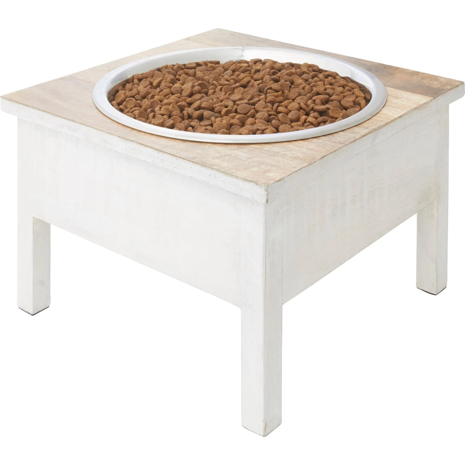 Frisco Farm House Wood Elevated Non-Skid Stainless Steel Dog Bowl 3 Frisco Farm House Wood Elevated Non-Skid Stainless Steel Dog Bowl - Image 3