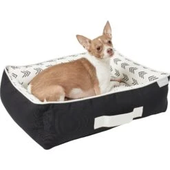 Frisco Indoor/Outdoor Modern Cuddler Bolster Cat & Dog Bed 7 Frisco Indoor/Outdoor Modern Cuddler Bolster Cat & Dog Bed -Frisco 262146 PT2. AC SS1800 V1619536116