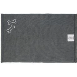 Frisco Embroidered Pawprint Microfiber Dog Bath Towel -Frisco 269029 PT2. AC SS1800 V1624454034