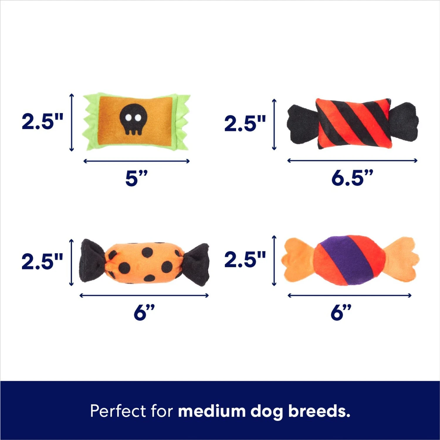 Frisco Halloween Candy Cauldron Hide & Seek Puzzle Plush Squeaky Dog Toy 3 Frisco Halloween Candy Cauldron Hide & Seek Puzzle Plush Squeaky Dog Toy - Image 3