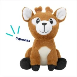 Frisco Camping Deer Plush Squeaky Dog Toy -Frisco 270997 PT2. AC SS1800 V1686579627