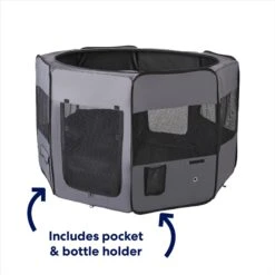 Frisco Soft-Sided Dog, Cat & Small Pet Exercise Playpen 9 Frisco Soft-Sided Dog, Cat & Small Pet Exercise Playpen -Frisco 277929 PT3. AC SS1800 V1667227657