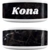 Frisco Personalized Black Marble Dog Bowl