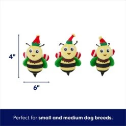 Frisco Holiday Bee Merry Hide & Seek Puzzle Plush Squeaky Dog Toy 8 Frisco Holiday Bee Merry Hide & Seek Puzzle Plush Squeaky Dog Toy -Frisco 287099 PT2. AC SS1800 V1695044345