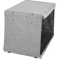Frisco Faux Linen Dog Crate Cover 9 Frisco Faux Linen Dog Crate Cover -Frisco 289630 PT3. AC SS1800 V1644248867