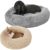 Frisco Eyelash Cat & Dog Bolster Bed & Frisco Eyelash Cat & Dog Bolster Bed