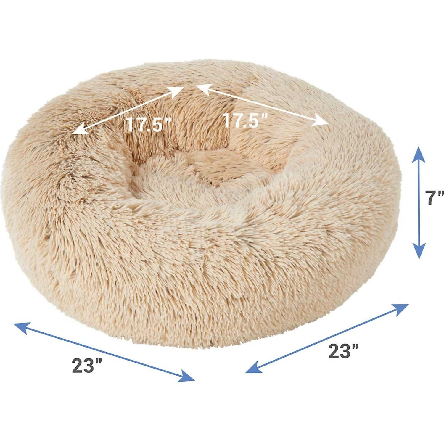 Frisco Eyelash Cat & Dog Bolster Bed & Frisco Eyelash Cat & Dog Bolster Bed 3 Frisco Eyelash Cat & Dog Bolster Bed & Frisco Eyelash Cat & Dog Bolster Bed - Image 3