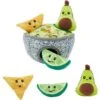 Frisco Guacamole Hide & Seek Puzzle Plush Squeaky Dog Toy & Frisco Guacamole Hide & Seek Puzzle Plush Squeaky Dog Toy Refills