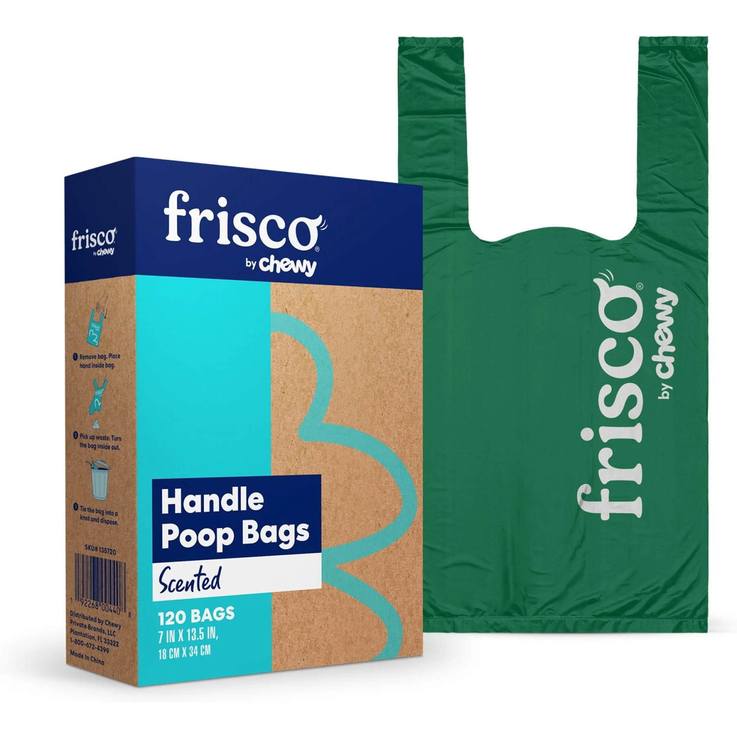 Frisco Spring Action Foldable Dog Pooper Scooper & Frisco Handle Dog Poop Bag 6 Frisco Spring Action Foldable Dog Pooper Scooper & Frisco Handle Dog Poop Bag - Image 6