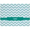 Frisco Personalized Subtle Chevron Soft Fleece Cat & Dog Blanket, 30" X 40"