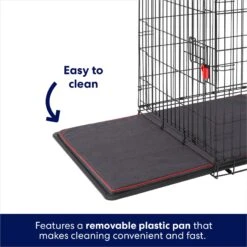 Frisco XX-Large Heavy Duty Enhanced Lock Double Door Wire Dog Crate, Fold & Carry Wire Dog Crate & Mat Kit, 54" 10 Frisco XX-Large Heavy Duty Enhanced Lock Double Door Wire Dog Crate, Fold & Carry Wire Dog Crate & Mat Kit, 54" -Frisco 318116 PT4. AC SS1800 V1634155019