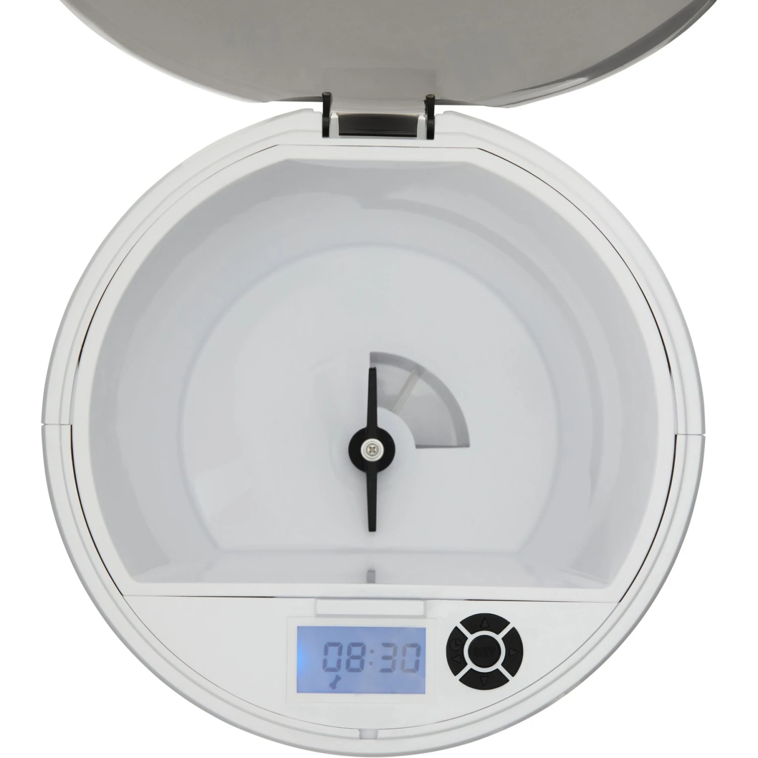 Frisco Automatic Cat & Dog Feeder, White, 13.5 Cup 4 Frisco Automatic Cat & Dog Feeder, White, 13.5 Cup - Image 4