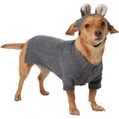 Frisco Bunny Hooded Dog & Cat Sweater -Frisco 353571 PT2. AC SS1800 V1659006936