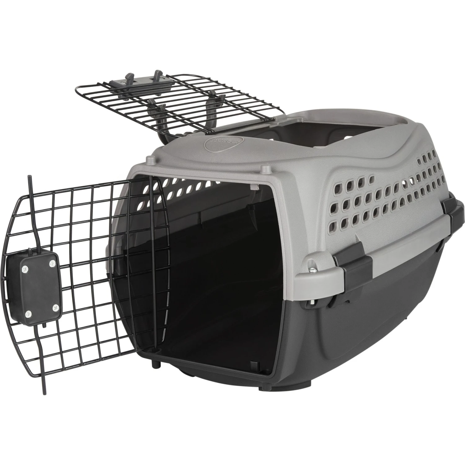 Frisco Two Door Plastic Dog & Cat Kennel 3 Frisco Two Door Plastic Dog & Cat Kennel - Image 3