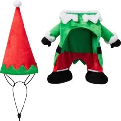 Frisco Front Walking Elf Dog & Cat Costume -Frisco 357956 PT6. AC SS1800 V1660765543