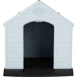 Frisco Plastic Outdoor Dog House With Elevated Platform -Frisco 370363 PT4. AC SS1800 V1659994338