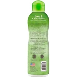 TropiClean Lime & Cocoa Butter Deshedding Dog Conditioner & Frisco Shedding Blade Dog Brush, One Size -Frisco 575070 PT2. AC SS1800 V1657660393